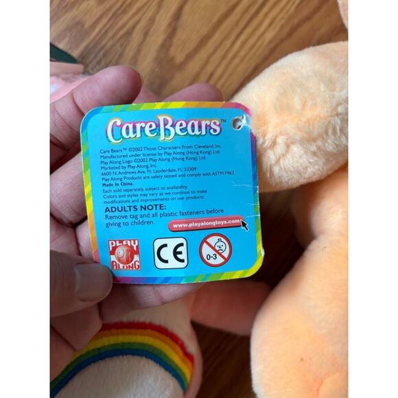 Vintage care bear stuffies-plushies. 2002. Friend Bear and Cheer Bear. With Tags - Picture 4 of 11